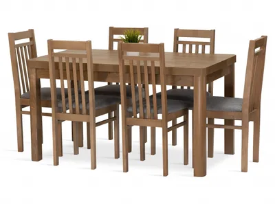 Obrázek produktu pro Jídelní sestava MARTA stůl + 6 židlí