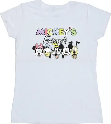 Produktbild von Disney - "Mickey Mouse and Friends" T-Shirt für Damen BI33174 (XXL) (Weiß)