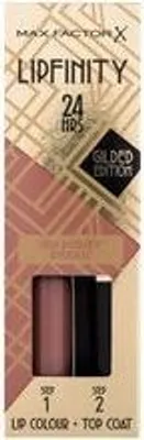 Zdjęcie produktu dla Max Factor - Lipfinity 24HRS Lip Colour Golden Edition - Długotrwała pomadka z balsamem 4,2 g