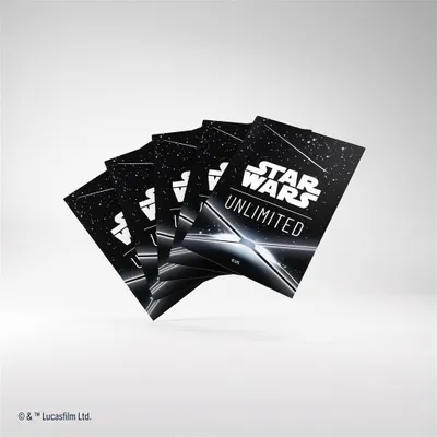 Produktbild von Star Wars Unlimited Art Sleeves - Card Back Black (Einzelartikel)