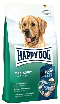 Produktbild von Happy Dog fit & vital - Maxi Adult, Adult, jede Rasse, Groß (26-44 kg), 14 kg