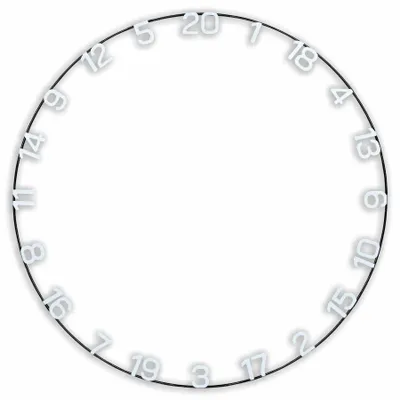 Produktbild von Unicorn Ultra-Vis Large Number Ring -- 1 Stck