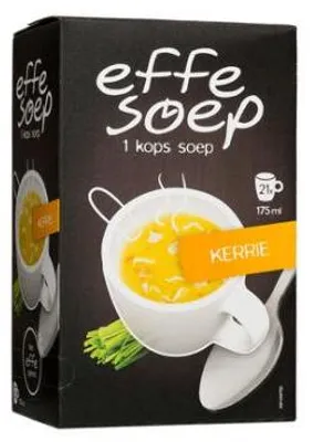 Produktbild von Effe Suppe Curry 1 Tasse 21 x 175 ml
