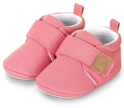 Obrázok produktu pre Unisex topánky pre batočiata Sterntaler – s protišmykovou podrážkou s motívom hviezdičiek – ružové, veľkosť 21-22