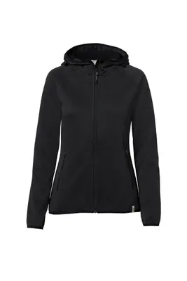 Produktbild von HAKRO Damen Kapuzen-Tecjacke Florida 263, schwarz, XL
