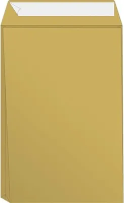 Produktbild von Versandtaschen C4 Haftklebung 80g/qm braun VE=5x10 Stück