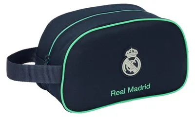 Productafbeelding van Safta Real Madrid tweede tenue 25/26, 5 liter, 26x12x15 cm, toilettas, blauw, voor kinderen, one size