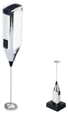 Immagine prodotto di Montalatte elettrico con supporto, alimentato a batteria