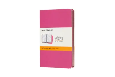 Produktbild von Moleskine Cahier Pocket/A6, 3er Set, Liniert, Kinetisches Pink