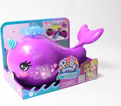 Zdjęcie produktu dla Polly Pocket HKV71, Akcja/Przygoda, 4 lat(a), Fioletowy, Plastik