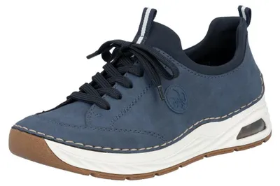 Produktbild von Rieker Damen 44562 Slipper Blau 43