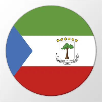 Produktbild von Huuraa Magnet Äquatorialguinea Flagge Geschenk Kühlschrankmagnet 59mm Kühlschrankmagnet Flaschenöffner Äquatorialguinea Flagge Präsent