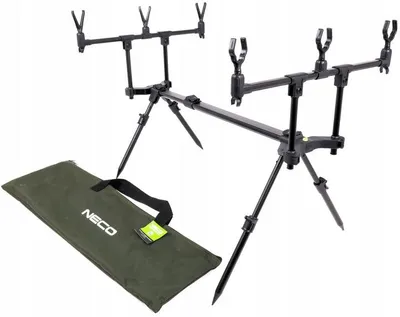 Zdjęcie produktu dla Stanowisko Karpiowe Rod Pod Saxcarp 90113 Na 3 Wędki + Pokrowiec