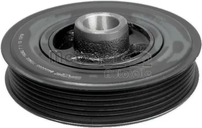 Produktbild von METZGER 6400083 Riemenscheibe Kurbelwelle für FORD Fiesta Mk6 Schrägheck (JA8, JR8) 5-Rippen