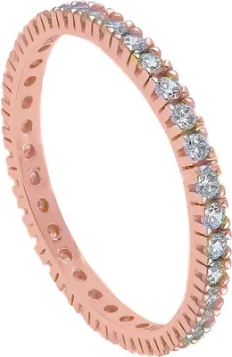 Immagine prodotto di Anelli Eternity GioiaPura Rosé Collezione Oro 750 - donna