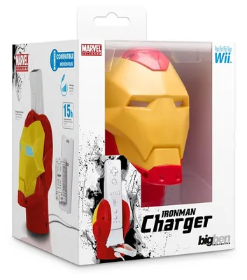 Produktbild von Iron Man Charger + Akku für Wii Controller