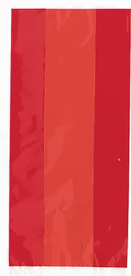Immagine prodotto di Unique Party Sacchetto in cellophane per feste (30 pezzi) SG5687 (taglia unica) (rosso)