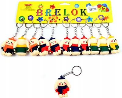 Image de Lot de 12 porte-clés lapin - Adorable pendentif en peluche pour sac à dos et clés - Cadeau