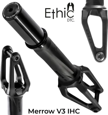 Produktbild von Ethic DTC Merrow V3 Stunt-Scooter Gabel IHC 229g Schwarz