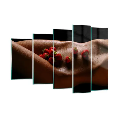 Produktbild von Bilder auf glas - Frau Wasser Tröpfchen Tau - 150x100cm - Glasbilder - Wandbilder - Kunstdruck - zum Aufhängen bereit - Wanddekoration aus Glas - Glas Bilder - Wandbild auf Glas - GEG150x100-2533