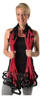 Produktbild von Step-Tube Fitnessband, 10er Set, starker Widerstand, 162 cm