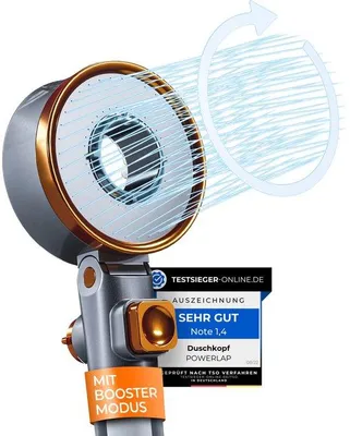 Obrázek produktu pro Sprchová hlavice s filtrem, změkčovač vody, funkce zvýšení tlaku