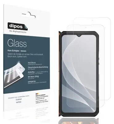 Image de 2x Protection ecrán pour Oukitel WP66 mat Verre souple Film Protecteur 9H dipos
