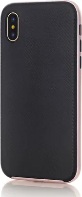 Productafbeelding van Beschermhoes voor Apple iPhone X, 5.8 inch, harde hoes met carbonlook