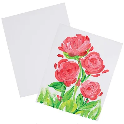 Papier mit Canvas-Textur, 280 g/m², 10 Blatt, 203x254 mm