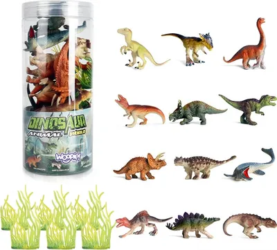 Produktbild von Woopie - WOOPIE Dinosaurier-Figurenset 18-teilig - Version 2