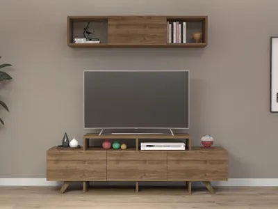 Obrázek produktu pro Skye Decor, Lord - černá, TV skříňky, černá, 180 x 47 x 30 cm