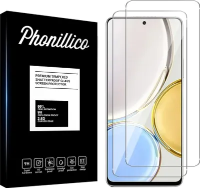 Image de Verre trempé pour Honor Magic 4 Lite 5G/4G [2 pièces] Protection d'écran Screen Protector Film Anti-Rayures Glas Resistant Phonillico®