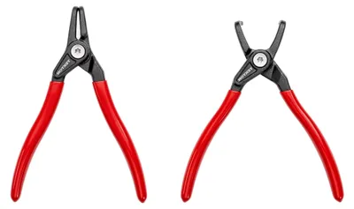 Produktbild von Sicherungsringzangen-Set, 17,8 cm, 90 Grad, 2-teilig (0,2 cm Spitzen)