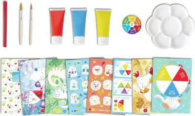 Produktbild von Hape E1069, Guss-/Mal-Set für Kinder, 4 Jahr(e), Gemischte Farben, 16 Stück(e)