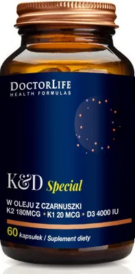 Produktbild von Arzt Leben K & D Spezial 120 Kapseln mit Schwarzkümmelöl - Nahrungsergänzungsmittel