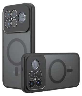 Obrázok produktu pre Techsuit – Puzdro PureFrost MagSafe pre Xiaomi Poco F8 Ultra – čierna farba