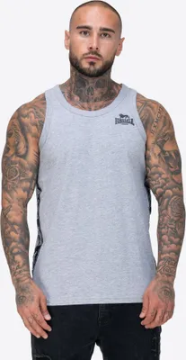 Produktbild von Herren Singlet normale Passform CLOUSTA Marl Grey/Black/White XXL Lonsdale