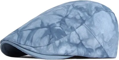 Produktbild von Batik Herrenbaskenmütze Blau – Stilvoll und Bequem KP25666