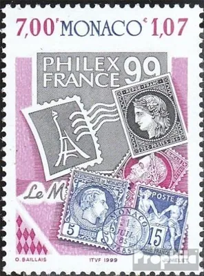 Produktbild von Briefmarken Monaco 1999 Mi 2466 (kompl.Ausg.) postfrisch Briefmarkenausstellung