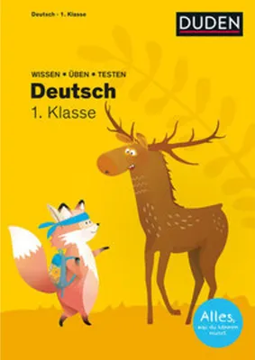 Obrázok produktu pre Wissen - Üben - Testen: Deutsch 1. Klasse