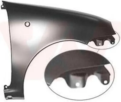 Produktbild von VAN WEZEL 1601658 Kotflügel Vorne Rechts für FIAT Seicento / 600 Schrägheck (187) Seicento / 600 Van (287)