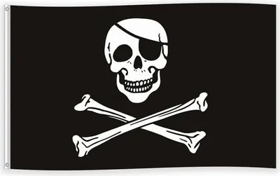 Produktbild von Piarten Fahne 150 X 90 cm Flagge Pirat