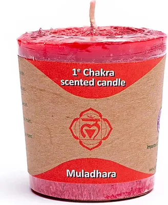 Produktbild von Votiv-Duftkerze 1. Chakra online bestellen