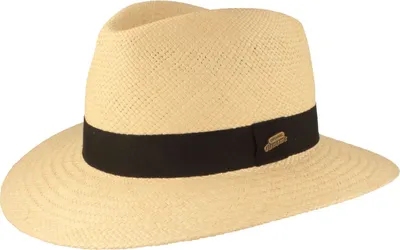 Eleganter original Panama Hut UV-Schutz 50+ von Hut-Breiter in beige