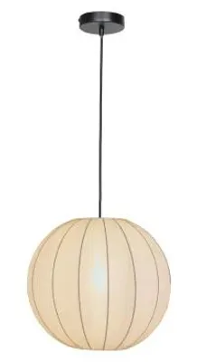 Produktbild von Casaya Pendelleuchte Suri, E27, rund, beige,997206