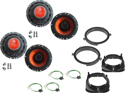 Produktbild von JBL Lautsprecher für Mercedes C Klasse W202 Baujahr 1993 - 2000 Tür vorne und Heckablage 800 Watt