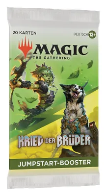Produktbild von Krieg der Brüder - Jumpstart Booster - deutsch