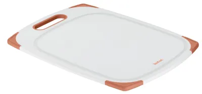 Image de Planche à découper antidérapante Tefal avec rainure pour recueillir le jus