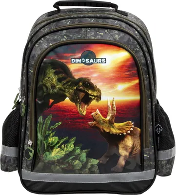 Obrázok produktu pre 2-Komorový Batoh 15B Dinosaurus 18 Derform