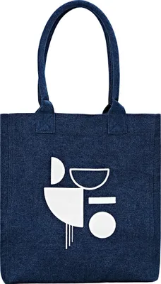 Produktbild von Esprit Shopper mit Print in Denim-Optik Jeans-Optik 032EA1O325-415